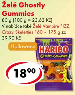 CBA Haribo želé ghostly gummies nabídka