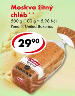 CBA Penam moskva žitný chléb nabídka