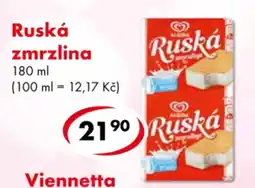 CBA Viennetta Ruská zmrzlina nabídka