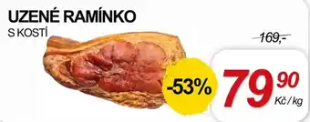 Uzené ramínko s kostí