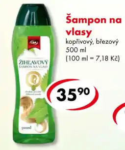 CBA CBA žihlavový šampon na vlasy kopřivový březový nabídka
