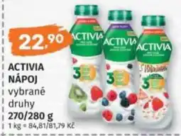 Konzum Activia nápoj vybrané druhy nabídka