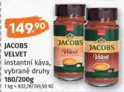 Konzum Jacobs velvet nabídka