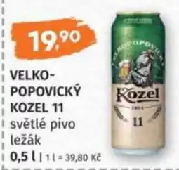 Konzum Kozel velko-popovický 11 nabídka