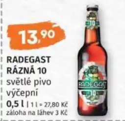 Konzum Radegast různá 10 nabídka