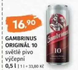 Konzum Gambrinus originál 10 nabídka
