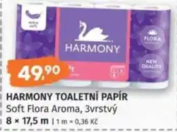 Konzum Harmony toaletní papír nabídka