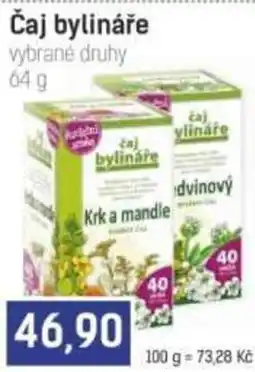 Konzum Čaj bylináře nabídka