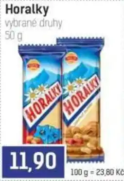 Konzum Horalky vybrané druhy nabídka
