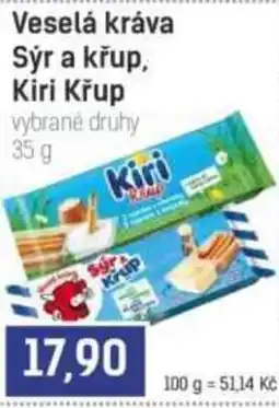 Konzum Kiri Sýr a křup nabídka