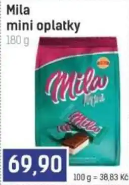 Konzum Mila mini oplatky nabídka
