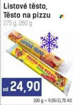 Konzum Listové těsto nabídka