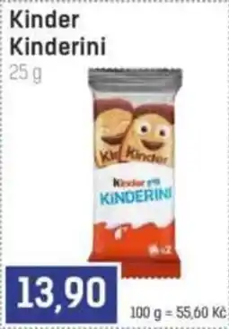 Konzum Kinder Kinderini nabídka