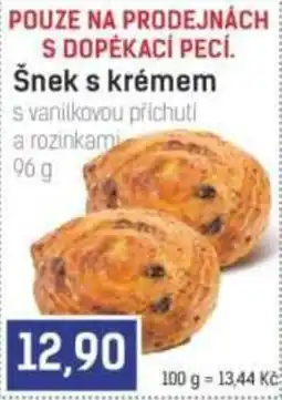 Konzum Šnek s krémem nabídka
