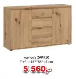 Jamall komoda ZAPK10 nabídka