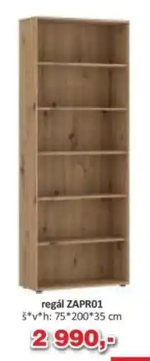 Jamall regál ZAPR01 nabídka