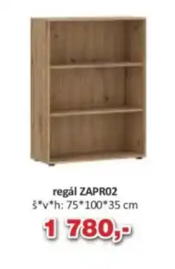 Jamall regál ZAPR02 nabídka