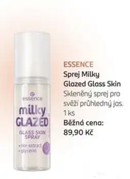 Rossmann essence milky glazed glass skin spray nabídka