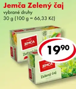 CBA Jemča zelený čaj nabídka