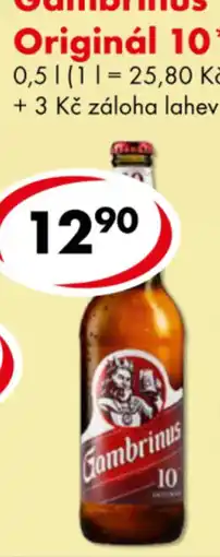 CBA Gambrinus Original 10 nabídka