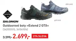 Intersport Salomon outdoorové boty extend 2 gtx nabídka