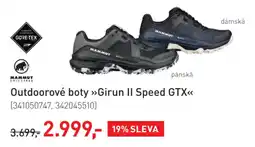 Intersport Mammut outdoorové boty girun ii speed gtx nabídka