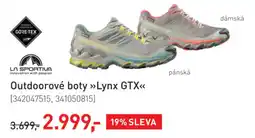 Intersport La Sportiva outdoorové boty lynx gtx nabídka