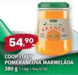 Konzum Coop Italy pomerančová marmeláda nabídka