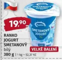 Konzum Ranko jogurt smetanový bílý nabídka