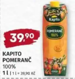Konzum Kapito pomeranč 100% nabídka