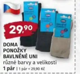 Konzum Uni ponožky nabídka