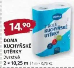 Konzum Doma kuchyňské utěrky nabídka