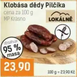 Konzum Klobása dědy Pilíčka nabídka