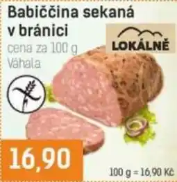 Konzum Váhala Babiččina sekaná v bránici nabídka