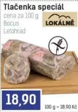 Konzum Bocus Tlačenka speciál nabídka