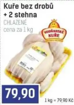 Konzum Vodňanské kuře kuře bez drobů + 2 stehna nabídka