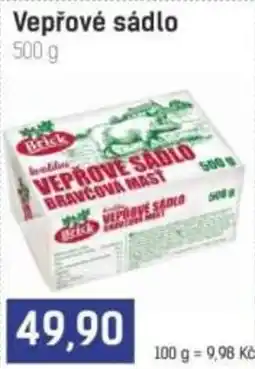 Konzum Brick vepřové sádlo nabídka