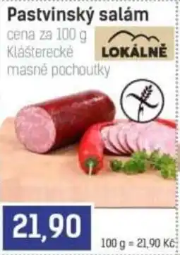 Konzum Pastvínsky salám nabídka
