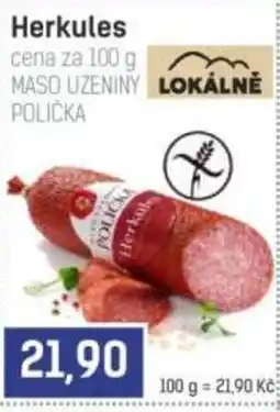 Konzum Herkules maso uzeniny policka nabídka