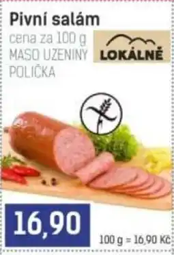 Konzum Pivní salám nabídka