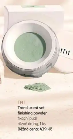 Rossmann Tfit translucent set finishing powder nabídka