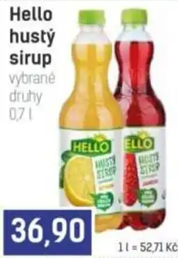 Konzum Hello hustý sirup nabídka