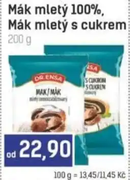Konzum Dr. Ensa mak mletý 100% nabídka