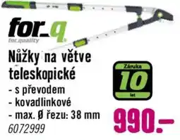 Hornbach for.q nůžky na větve teleskopické nabídka