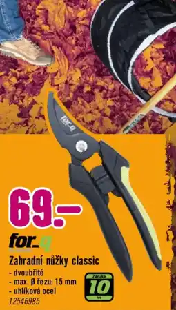 Hornbach for.q zahradní nůžky classic nabídka
