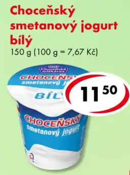 CBA Chocensky smetanovy jogurt bily nabídka