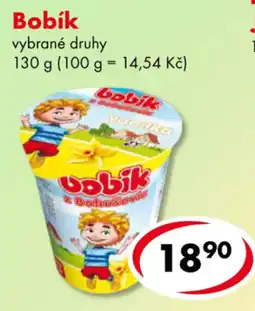 CBA Bobík vybrané druhy nabídka