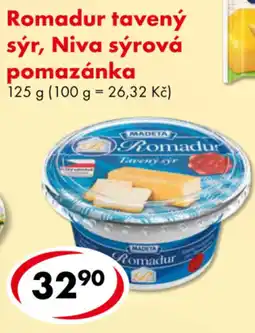 CBA Madeta romadur tavený sýr nabídka