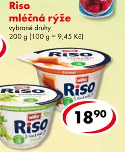 CBA müller Riso mléčná rýže nabídka