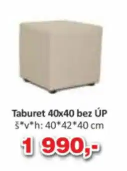 Jamall Taburet 40x40 bez ÚP nabídka